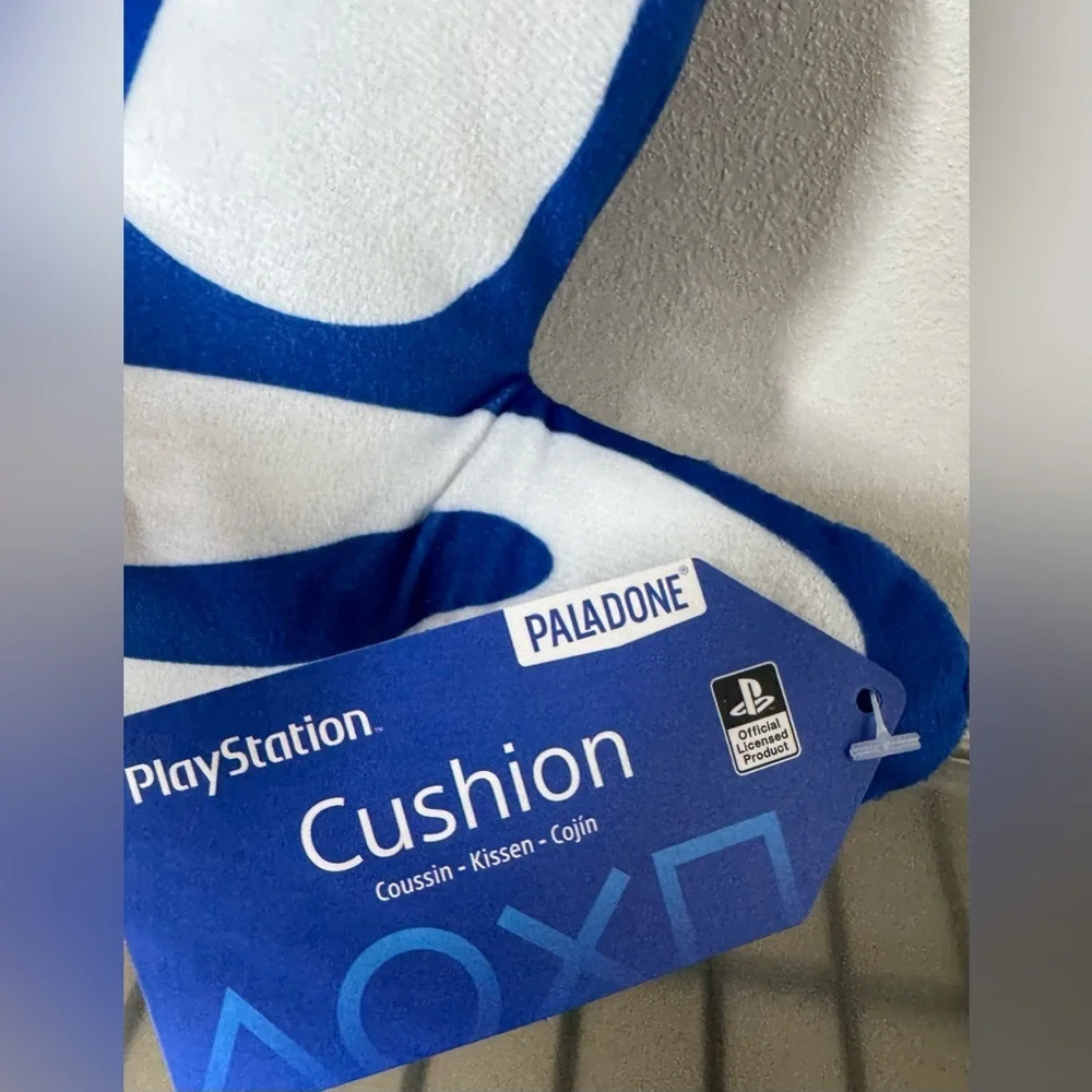 Sony PlayStation logo shaped Pillow cushion